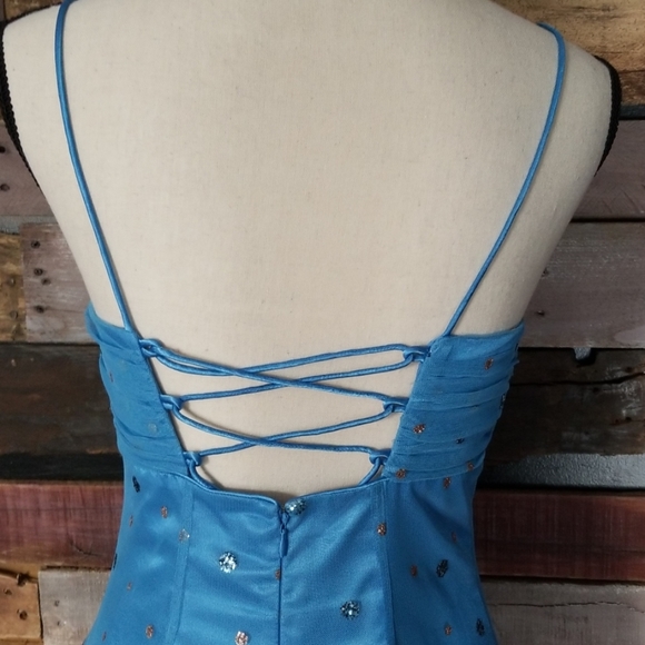 Morgan & Co Blue dress - Picture 6 of 6